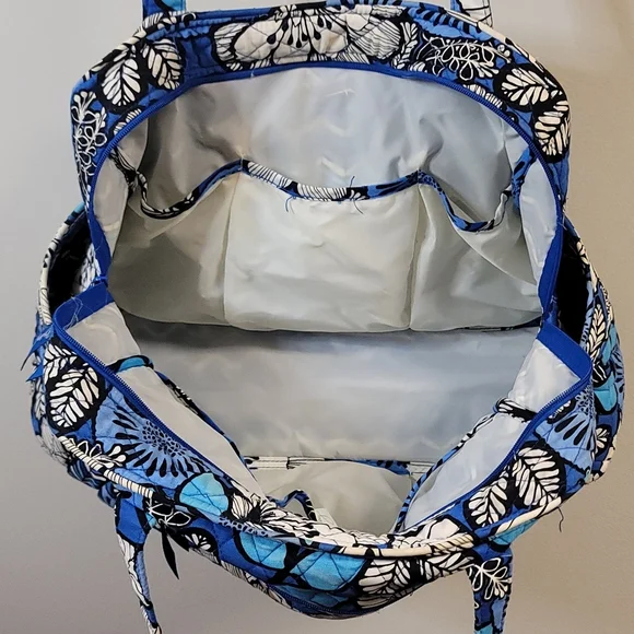 C - Vera Bradley blue bayou diaper bag - Picture 11 of 13